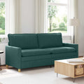 vidaXL Sofa Ciemnozielony 196 x 81 x 87,5 cm tkanina