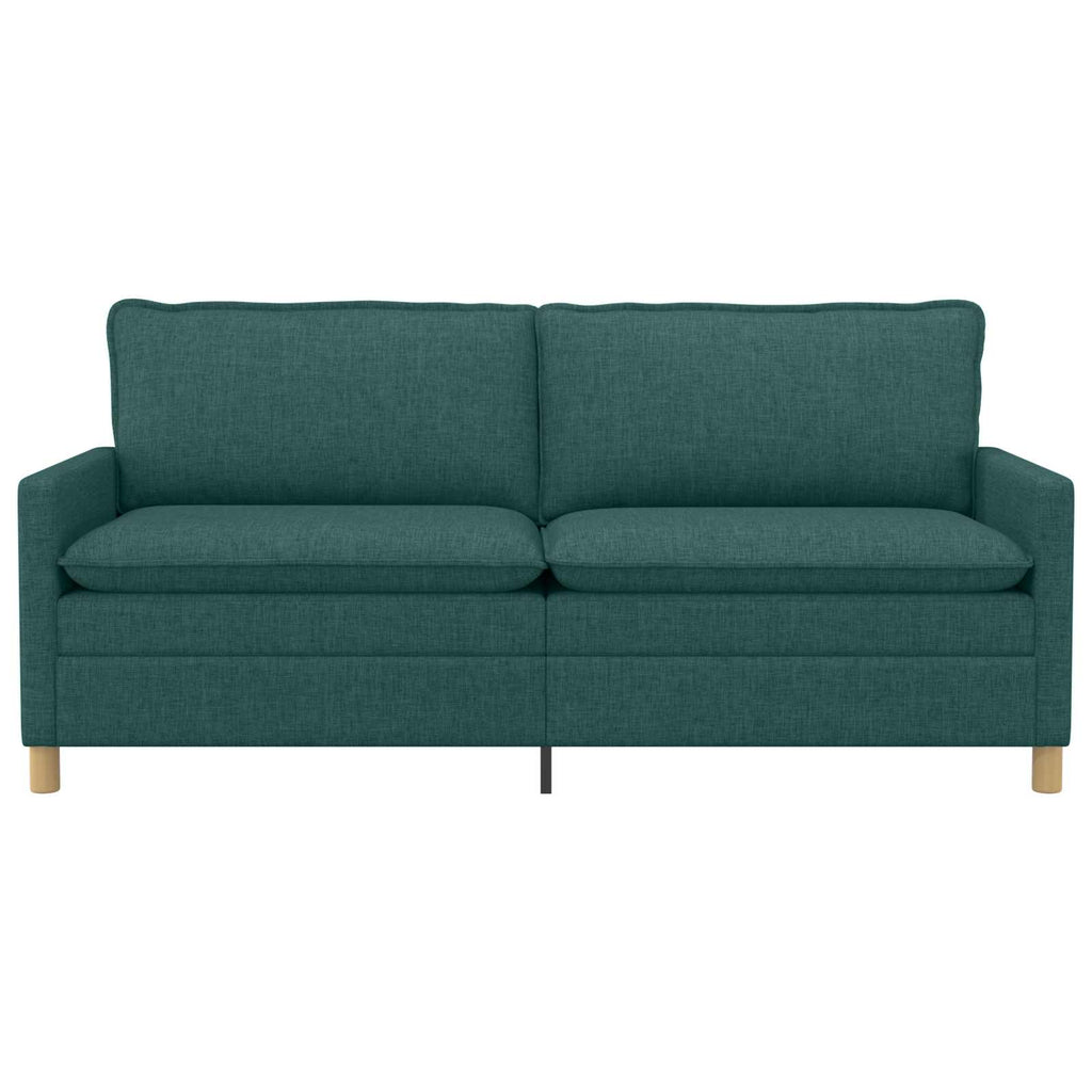 vidaXL Sofa Ciemnozielony 196 x 81 x 87,5 cm tkanina