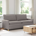 vidaXL Sofa Ciemnoszary 196 x 81 x 87,5 cm tkanina