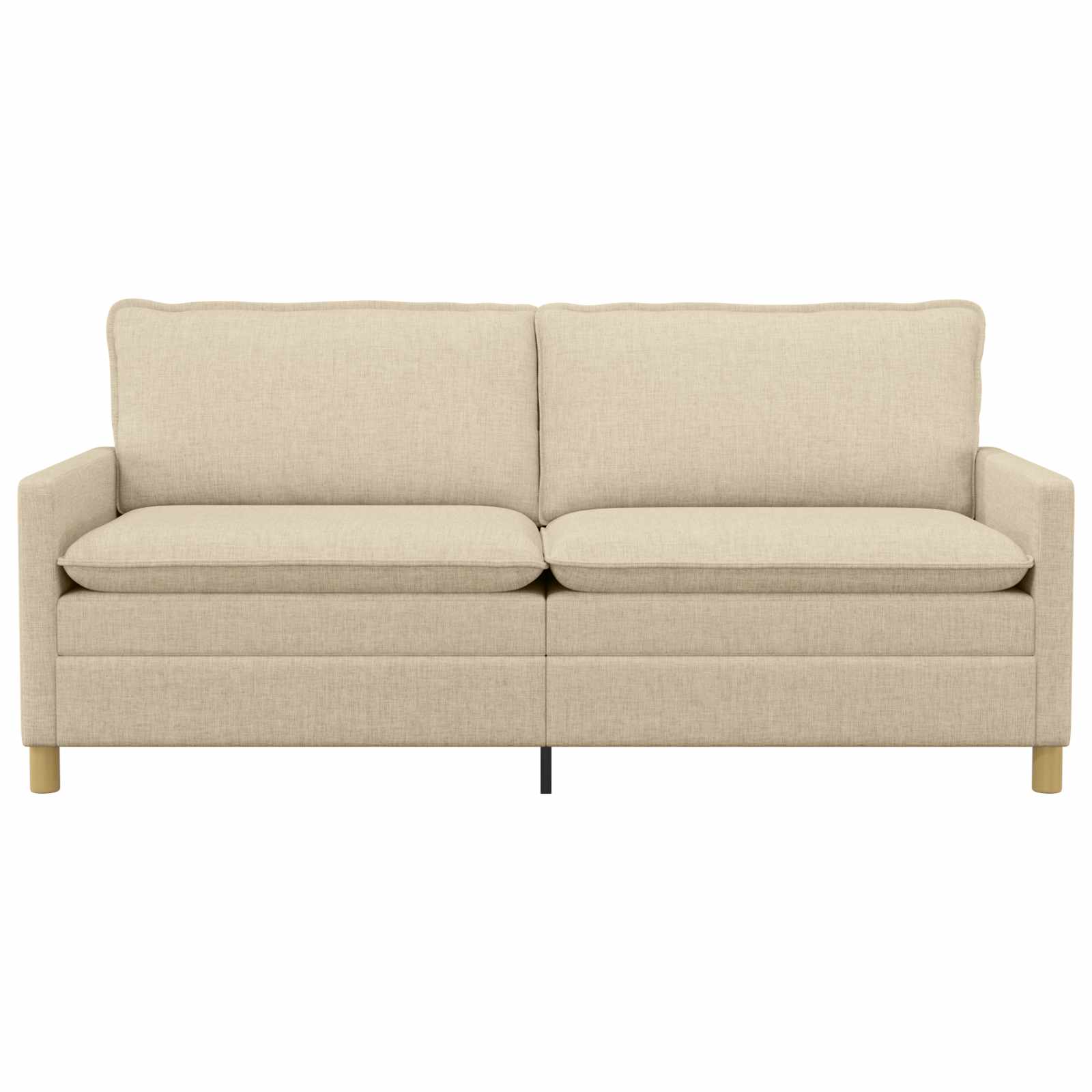 vidaXL Sofa kremowy 196 x 81 x 87,5 cm tkanina