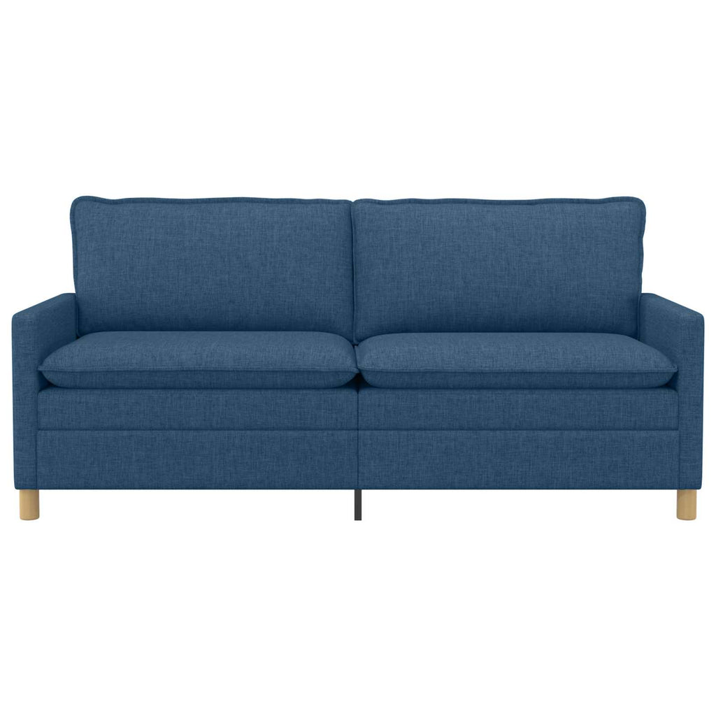 vidaXL Sofa niebieski 196 x 81 x 87,5 cm tkanina