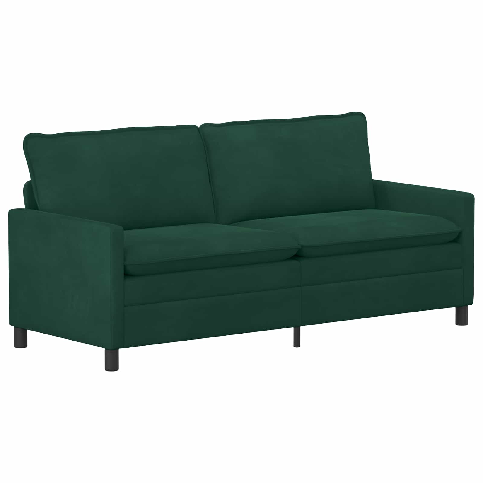 vidaXL Sofa Ciemnozielony 196 x 81 x 87,5 cm Welur