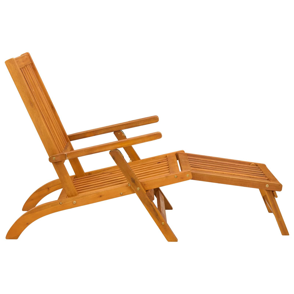 vidaXL Leżak z funkcją pochylania i składania 2 pcs 55 x 146 x 91 cm
