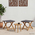 vidaXL Fotel ogrodowy 2 pcs Lite Drewno Eukaliptusowe Szary
