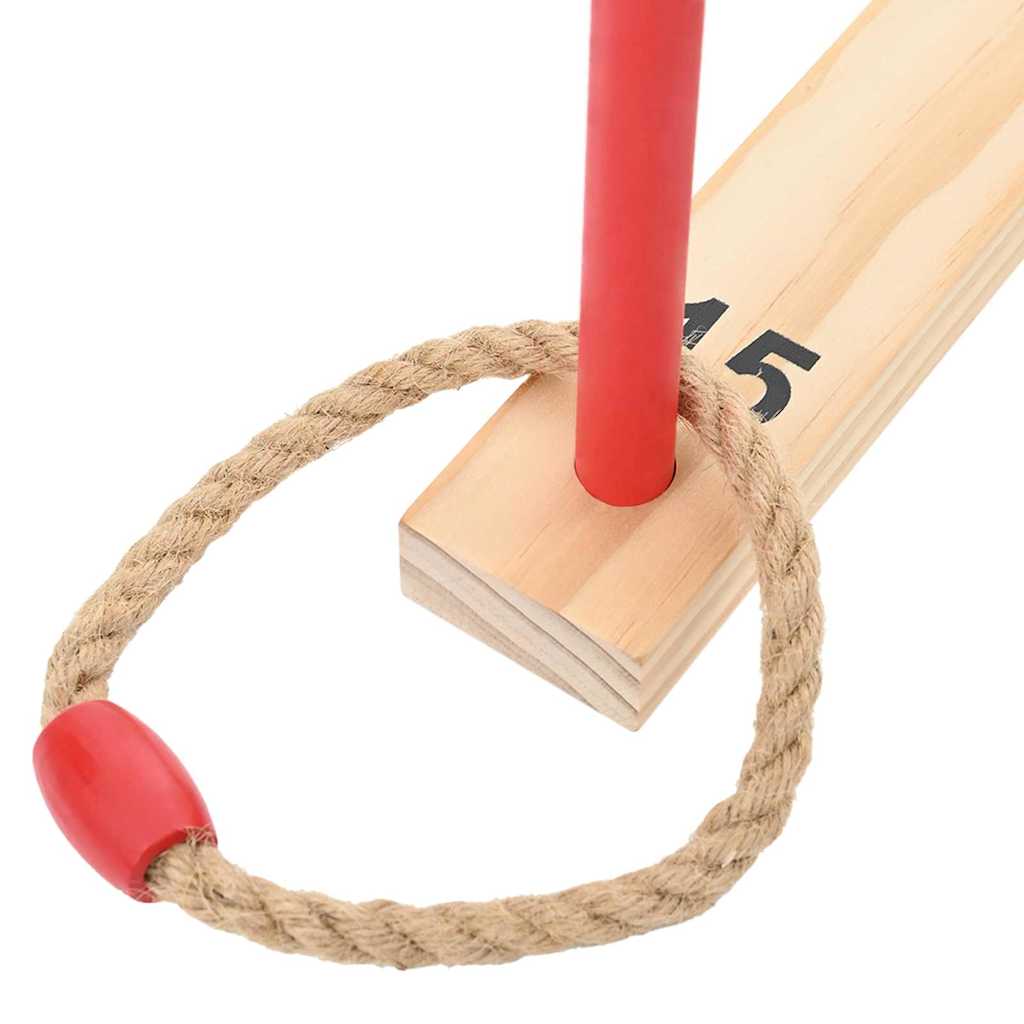 vidaXL Zestaw gier w ringa Wielokolorowe 41 x 41 x 16 cm