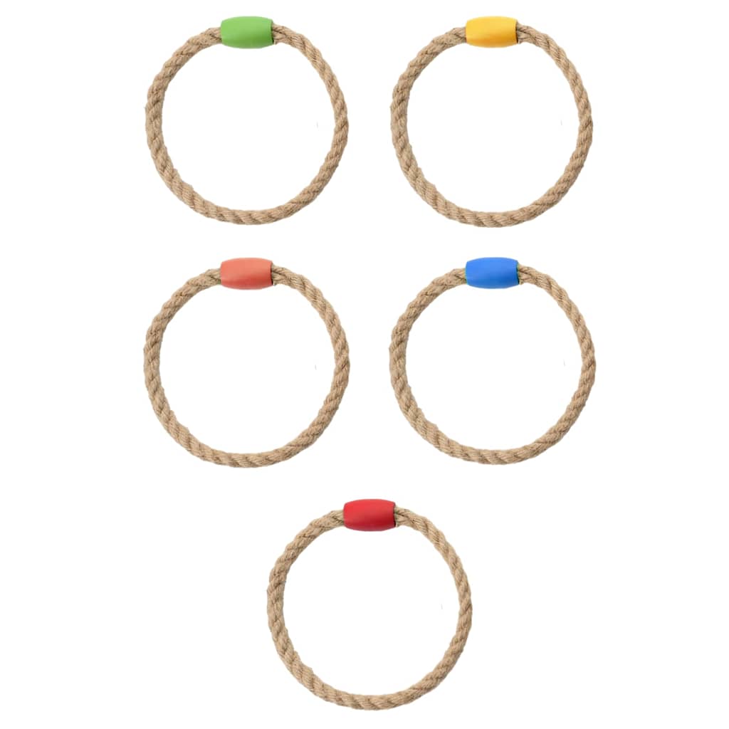 vidaXL Zestaw gier w ringa Wielokolorowe 41 x 41 x 16 cm
