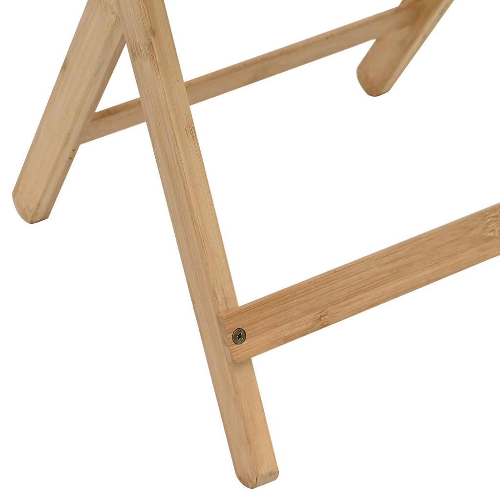 vidaXL Stół kuchenny Naturalny 40 x 30 x 53,5 cm Bambus