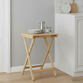 vidaXL Stół kuchenny Naturalny 40 x 30 x 53,5 cm Bambus