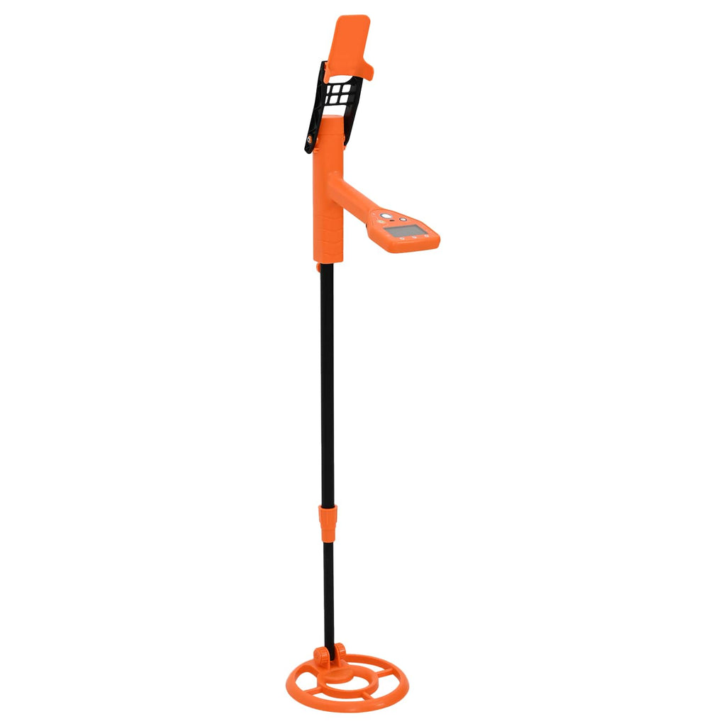 vidaXL Wykrywacz metali z wyświetlaczem LCD 2 modele 19 cm cewka żółty