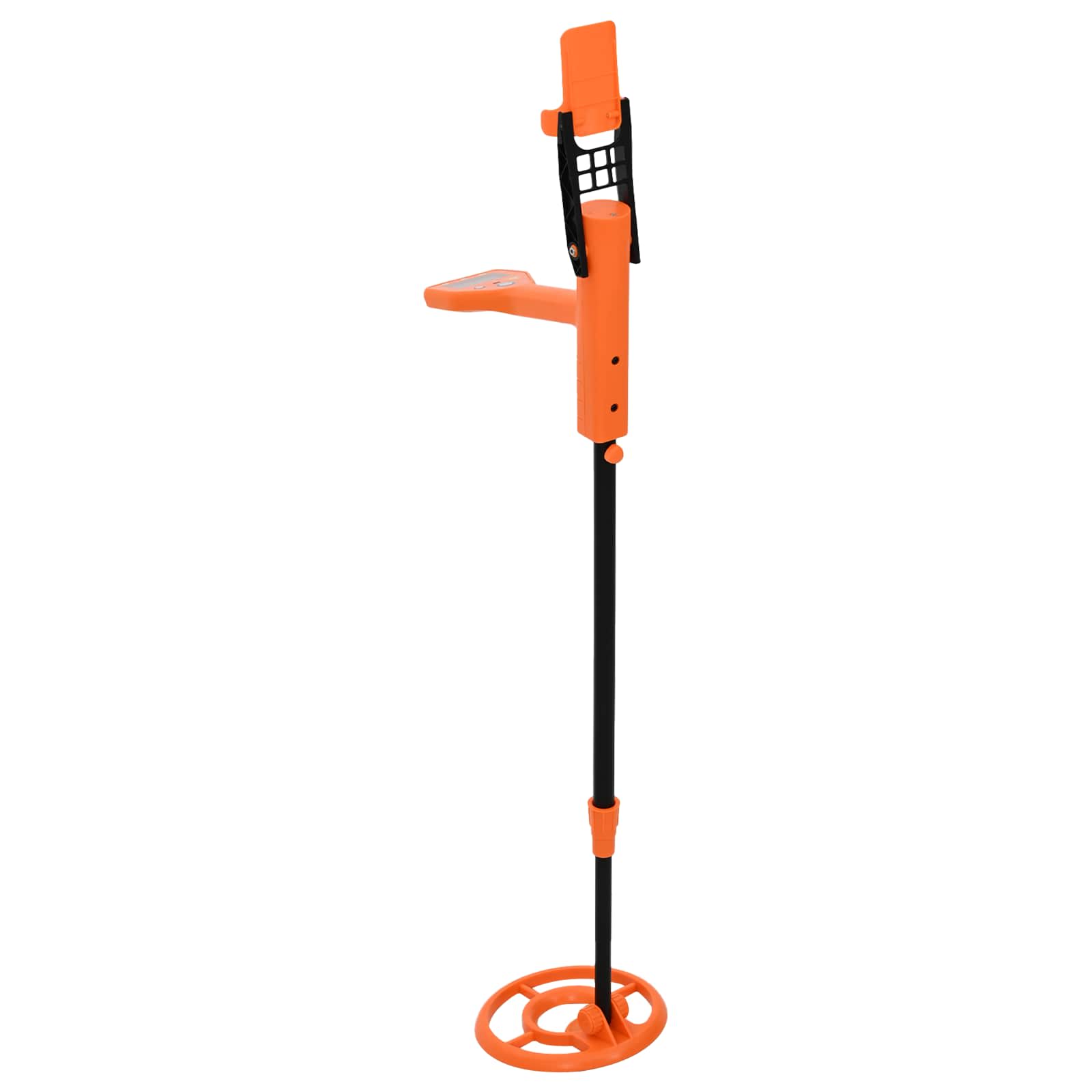 vidaXL Wykrywacz metali z wyświetlaczem LCD 2 modele 19 cm cewka żółty