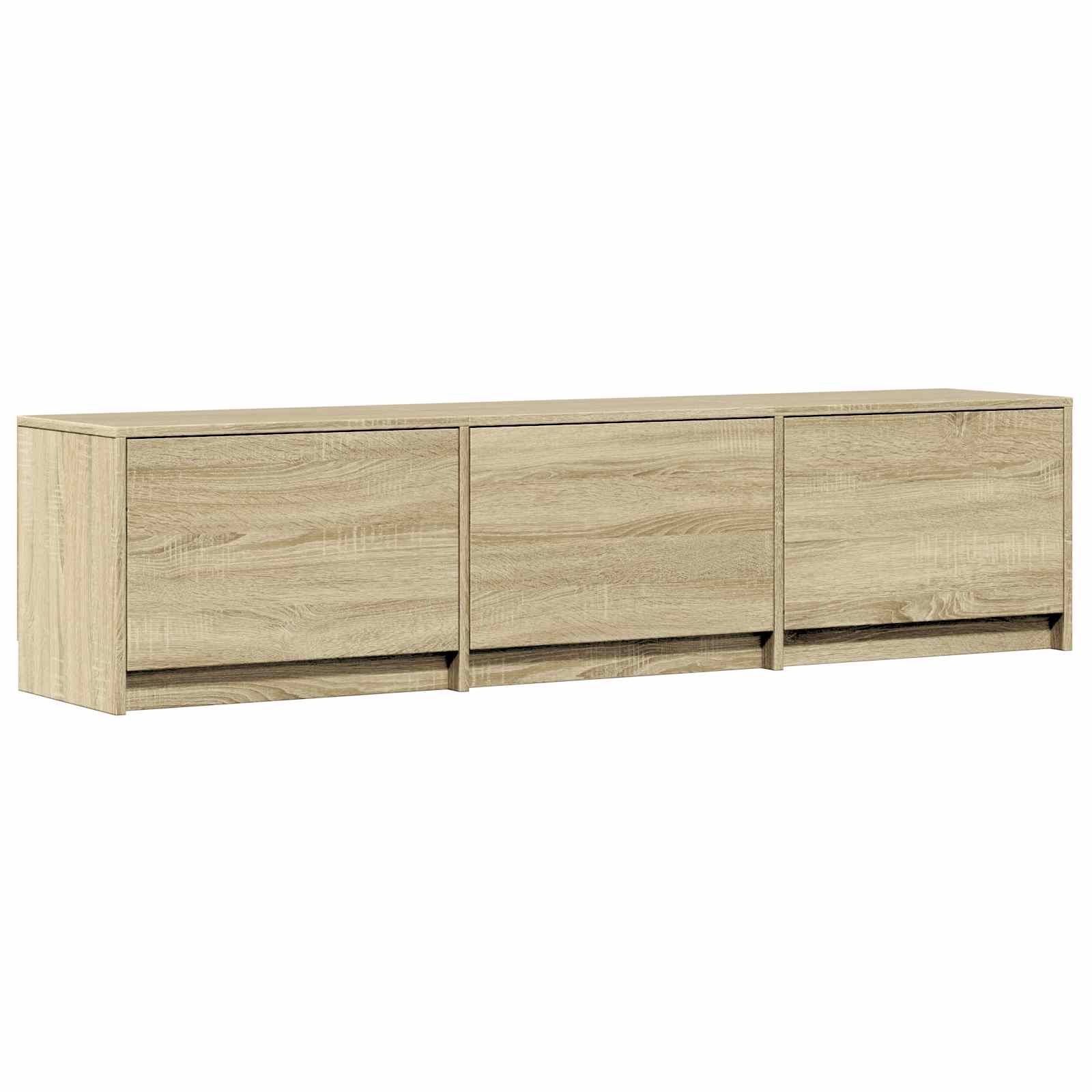 vidaXL Szafka RTV z LED 165 x 34 x 40 cm Dąb Sonoma