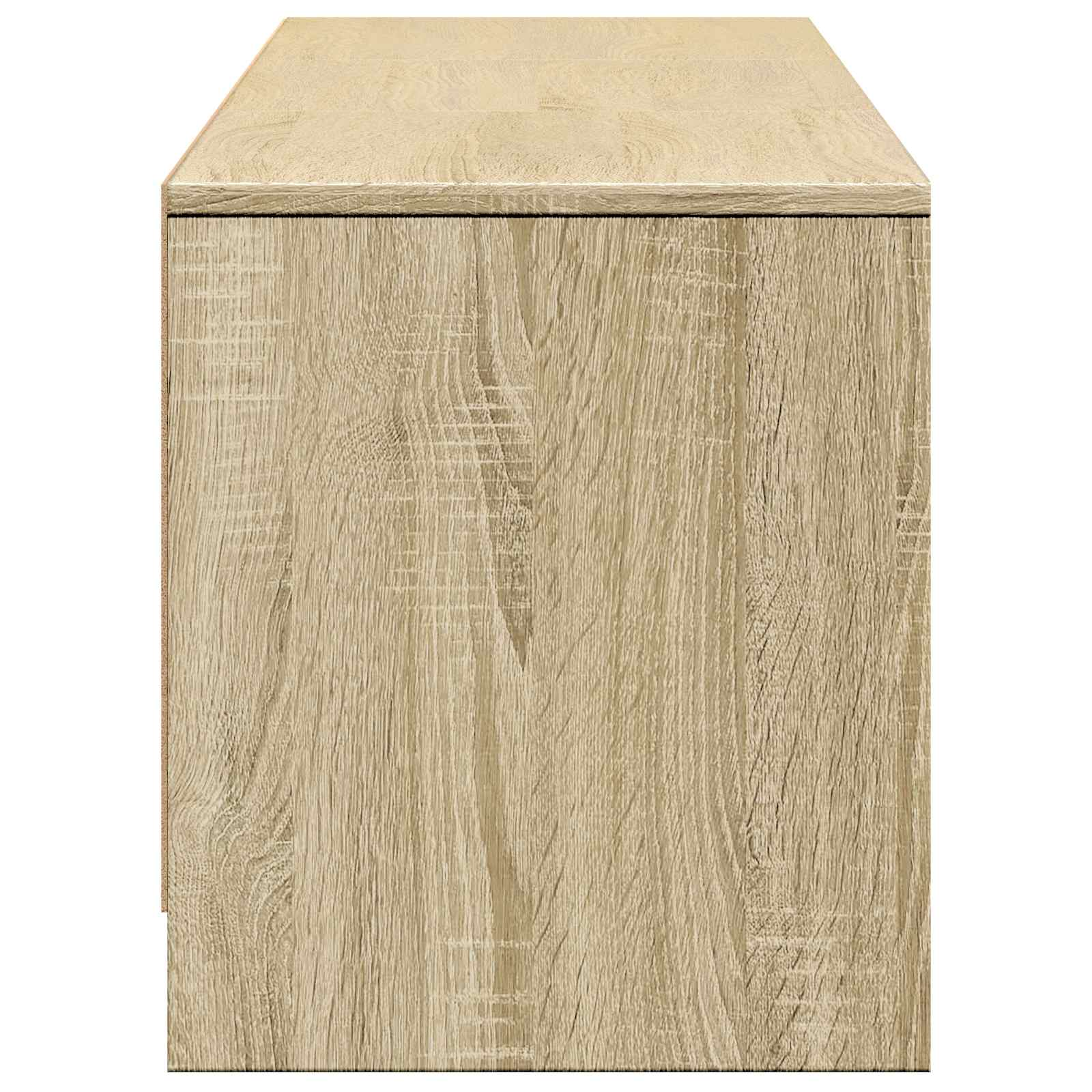 vidaXL Szafka RTV z LED 165 x 34 x 40 cm Dąb Sonoma