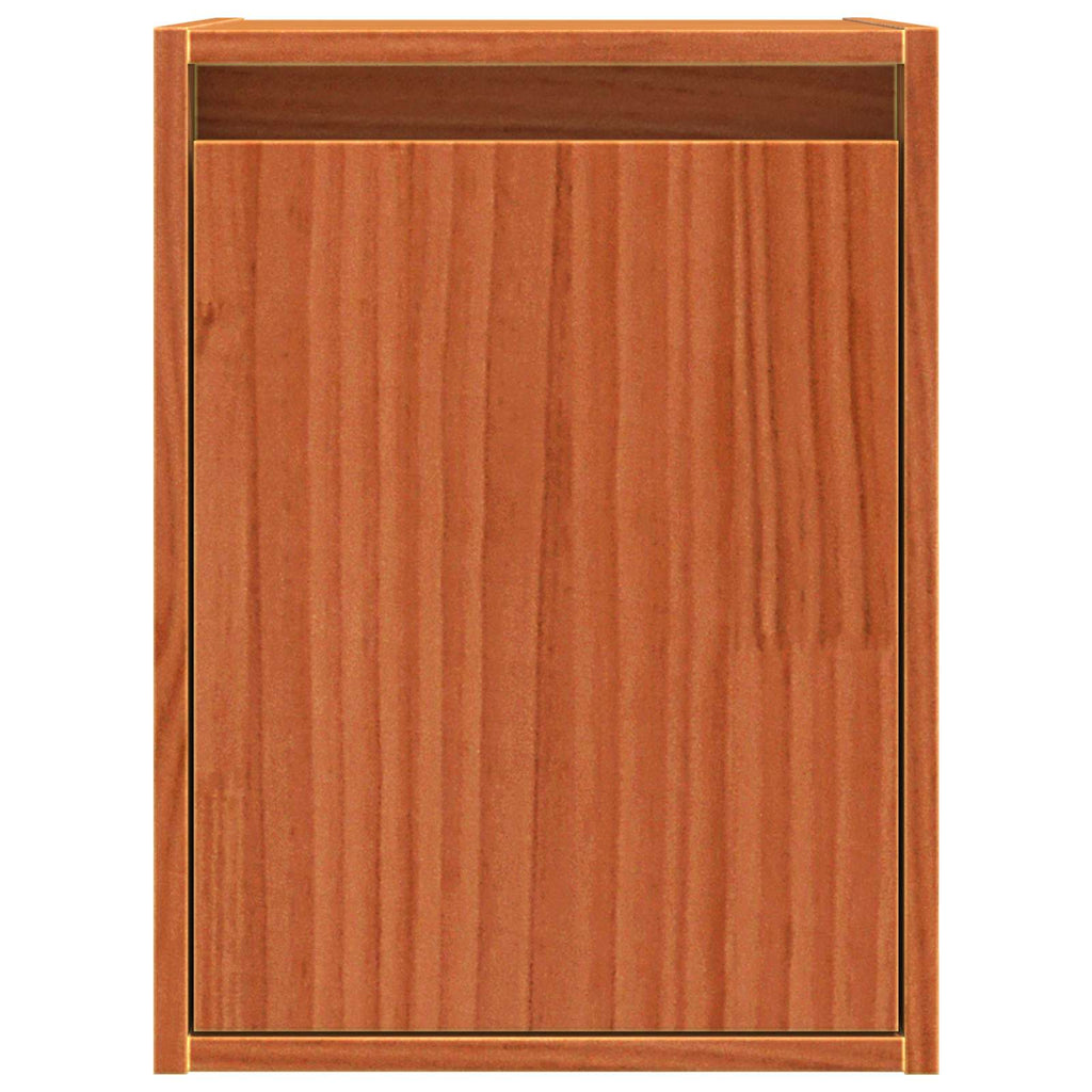 vidaXL Szafka ścienna z drzwiami 2 pcs Woskowy Brąz 30 x 30 x 40 cm