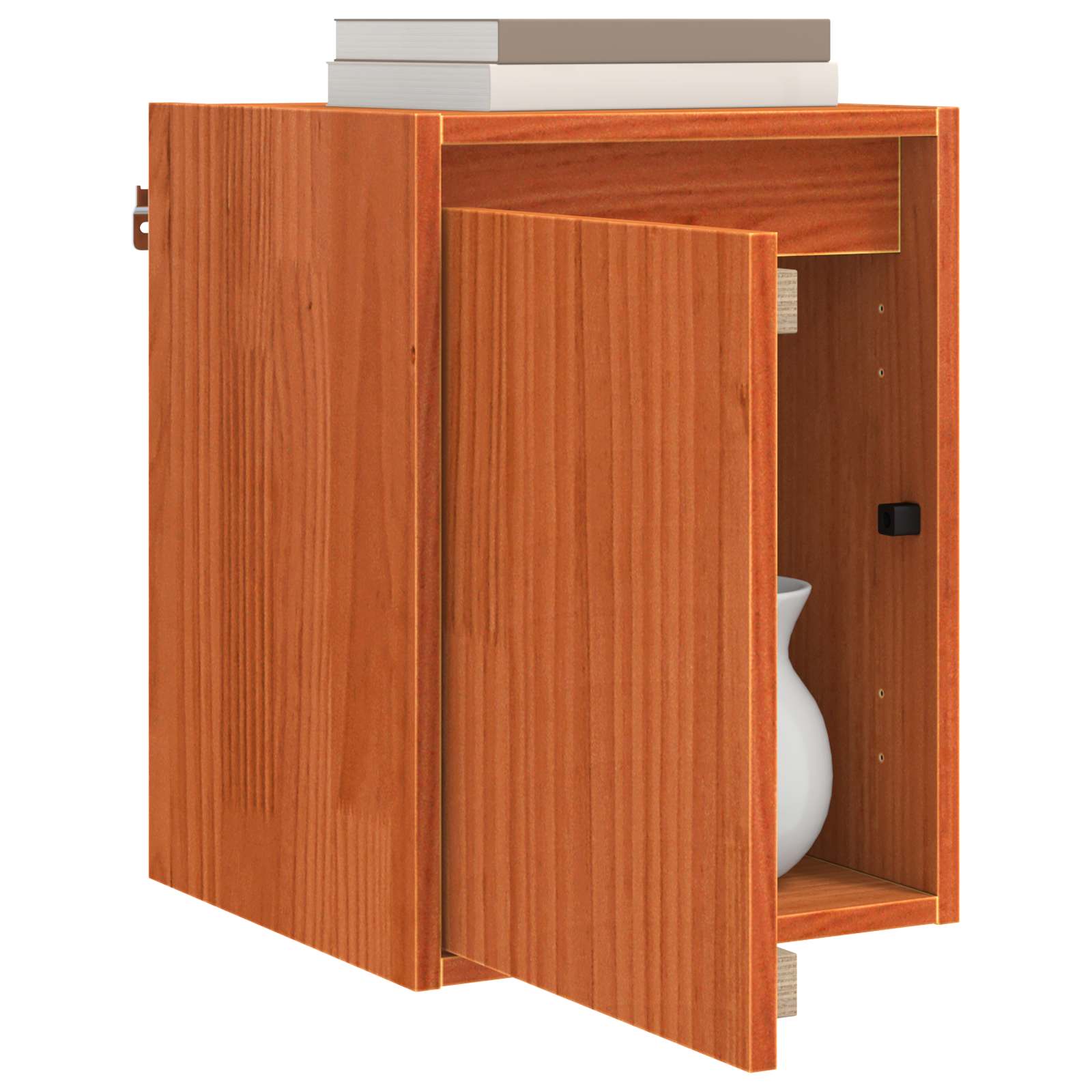 vidaXL Szafka ścienna z drzwiami 2 pcs Woskowy Brąz 30 x 30 x 40 cm