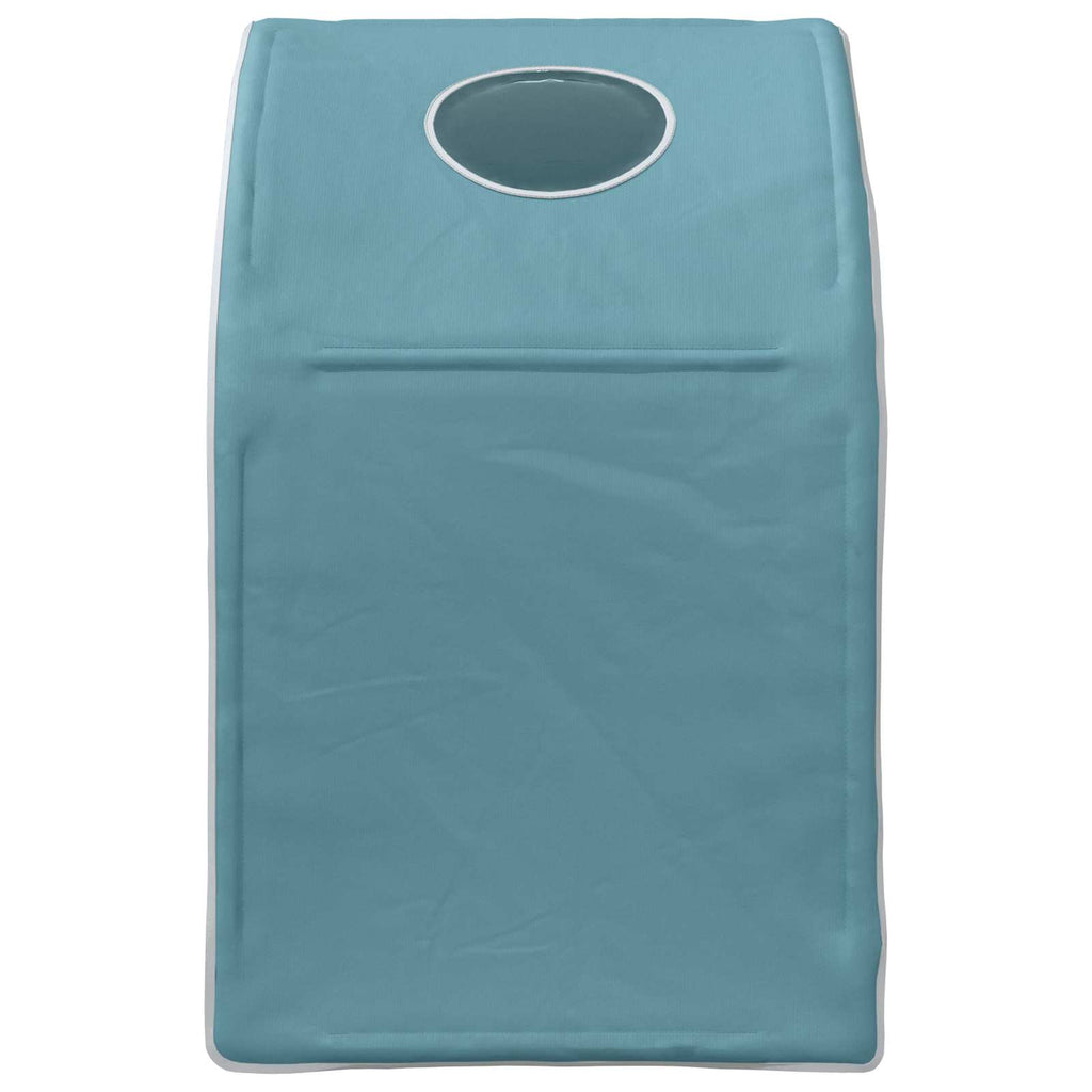vidaXL Tunel do łóżka 2 pcs Jasnoniebieski 211 x 52,5 x 2 cm Poliester