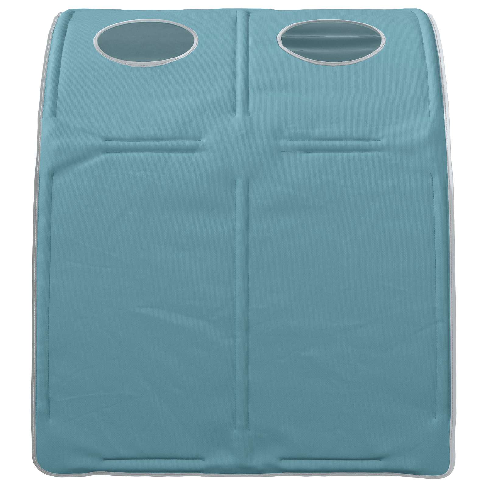 vidaXL Tunel do łóżka 2 pcs Jasnoniebieski 211 x 67.5 x 2 cm Poliester