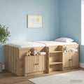 vidaXL Szafka do przechowywania pod łóżkiem piętrowym 2 szt.