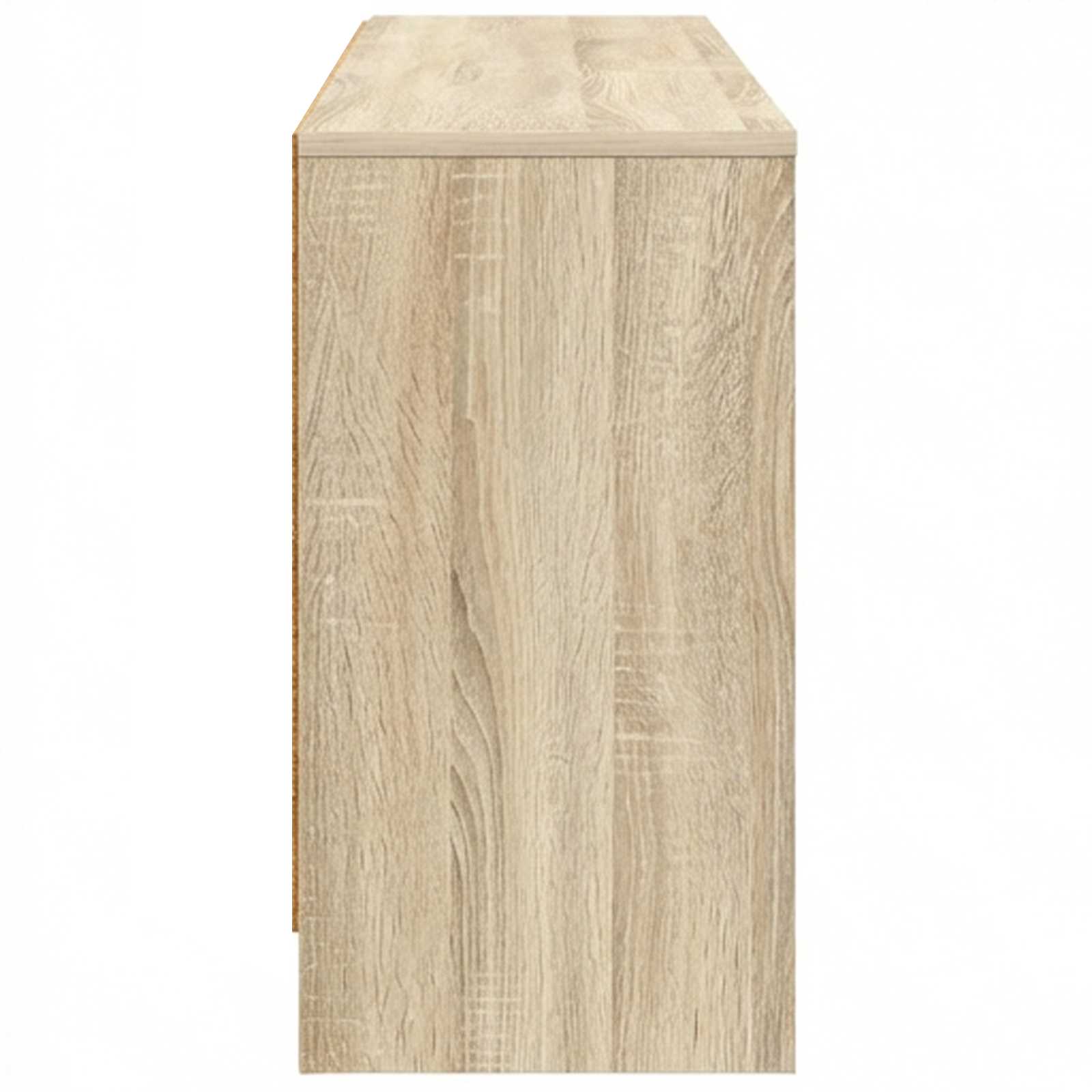 vidaXL Szafka pod łóżko z półką 2 pcs dąb Sonoma 66 x 33 x 48 cm
