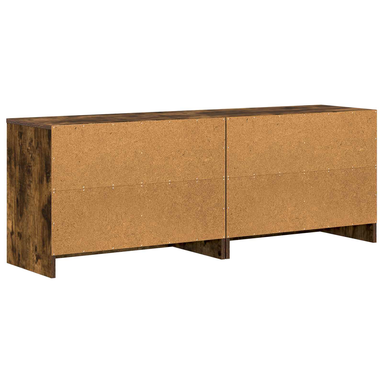 vidaXL Szafka pod łóżko z półką 2 pcs Dąb wędzony 66 x 33 x 48 cm