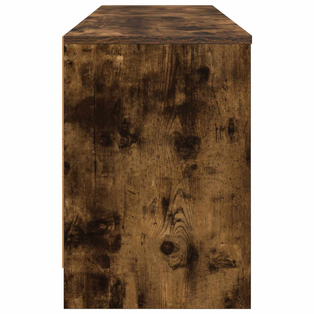 vidaXL Szafka pod łóżko z półką 2 pcs Dąb wędzony 66 x 33 x 48 cm