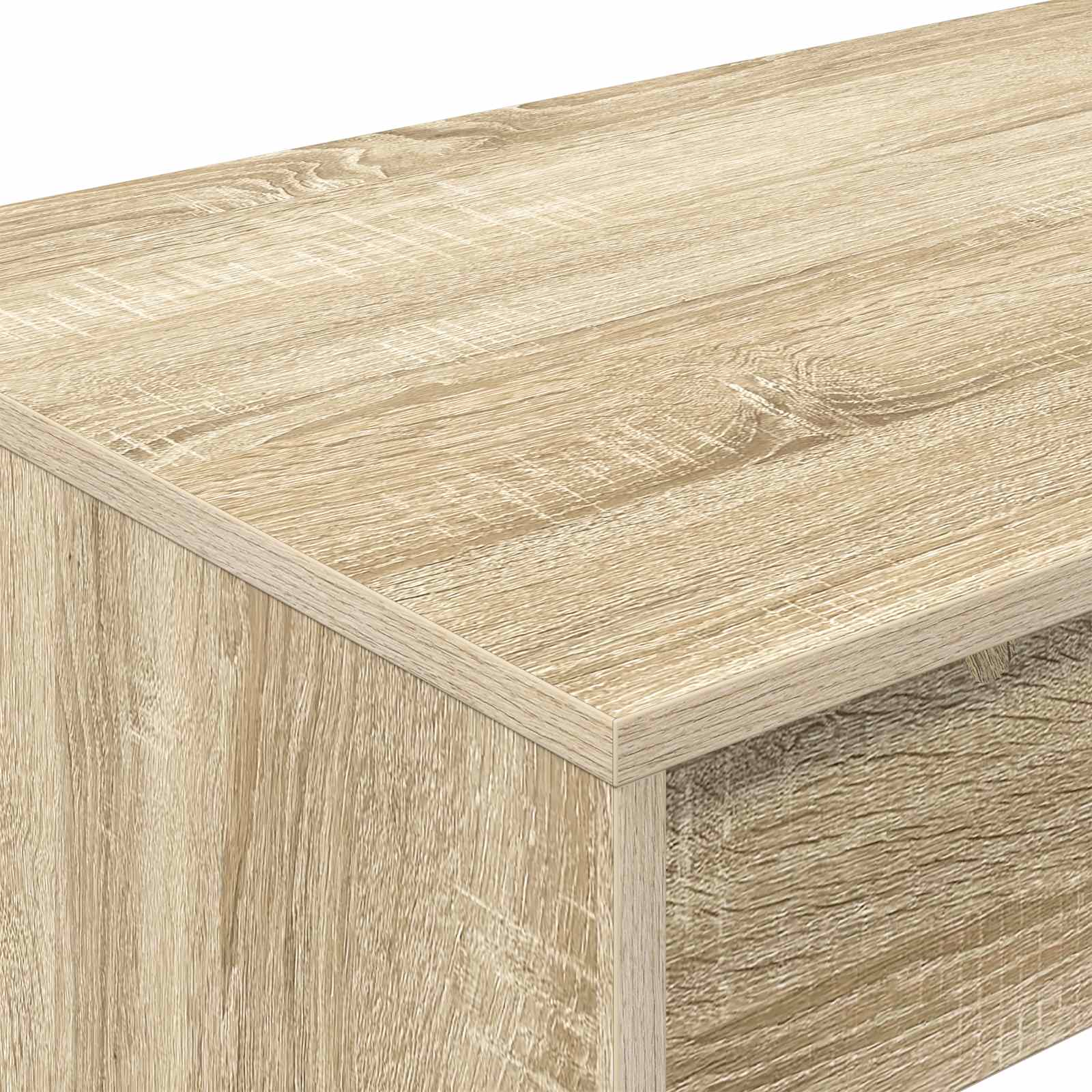vidaXL Biurko łóżkowe dąb Sonoma Drewno inżynieryjne 100 x 45 x 75 cm