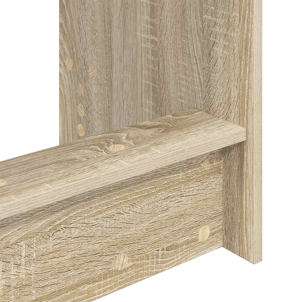 vidaXL Biurko łóżkowe dąb Sonoma Drewno inżynieryjne 100 x 45 x 75 cm