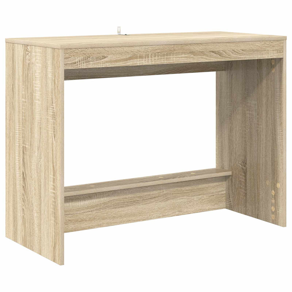 vidaXL Biurko łóżkowe dąb Sonoma Drewno inżynieryjne 100 x 45 x 75 cm