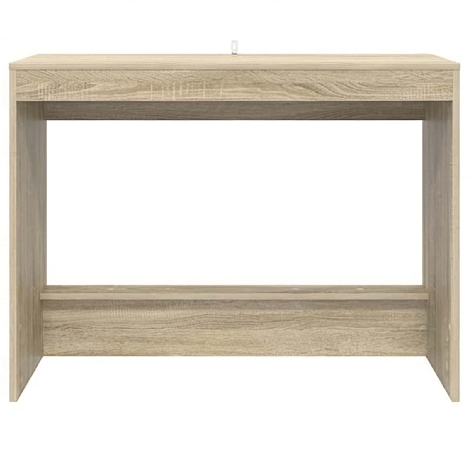 vidaXL Biurko łóżkowe dąb Sonoma Drewno inżynieryjne 100 x 45 x 75 cm