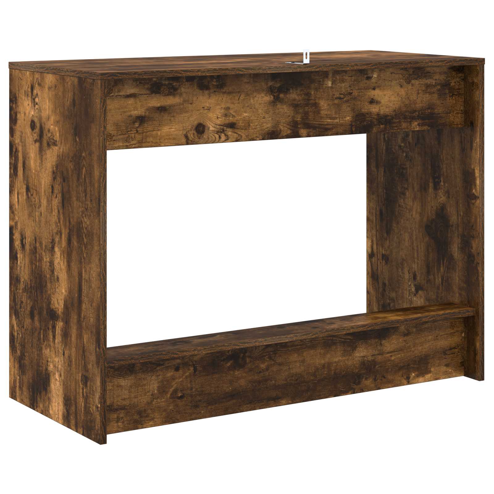 vidaXL Biurko łóżkowe Dąb wędzony Drewno inżynieryjne 100 x 45 x 75 cm