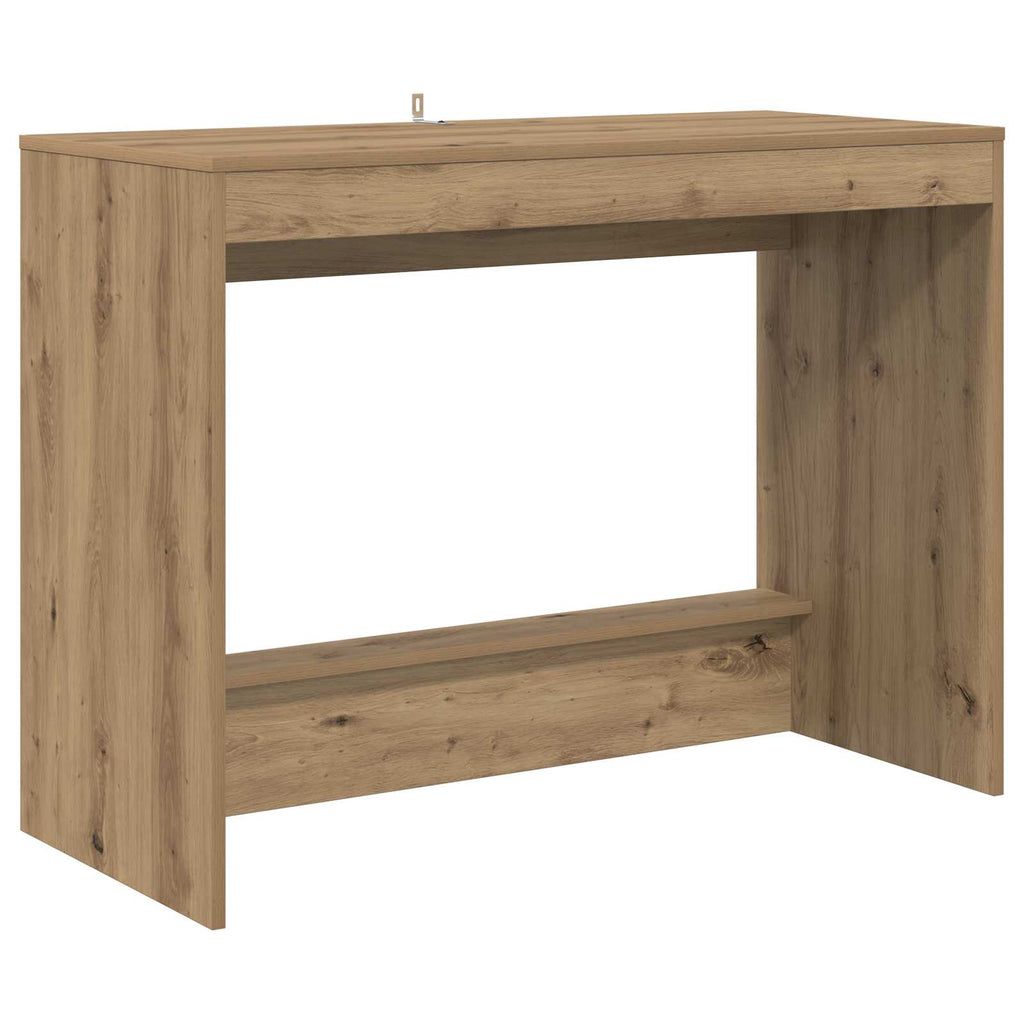 vidaXL Biurko łóżkowe Dąb artisan Drewno inżynieryjne 100 x 45 x 75 cm