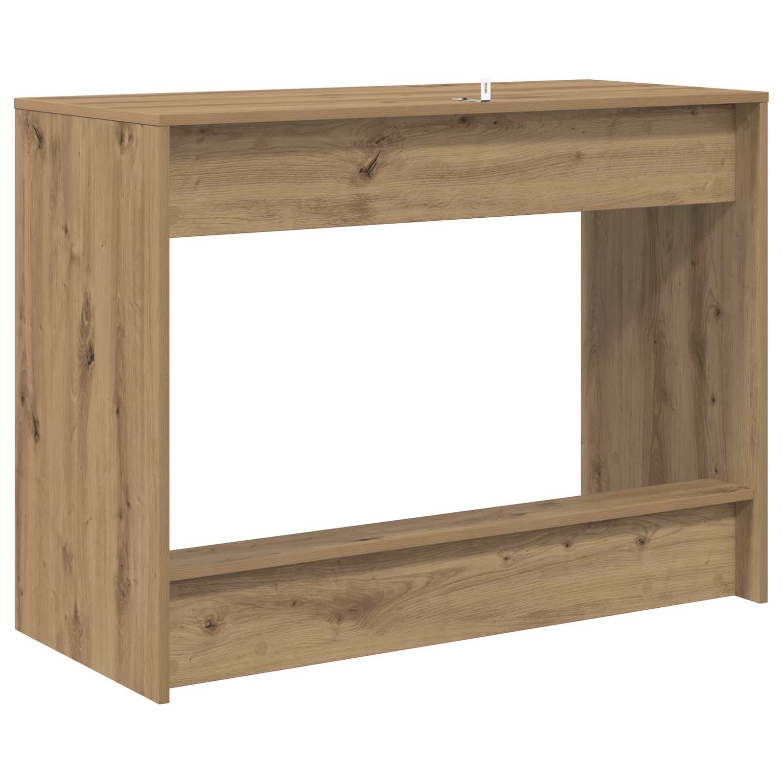 vidaXL Biurko łóżkowe Dąb artisan Drewno inżynieryjne 100 x 45 x 75 cm