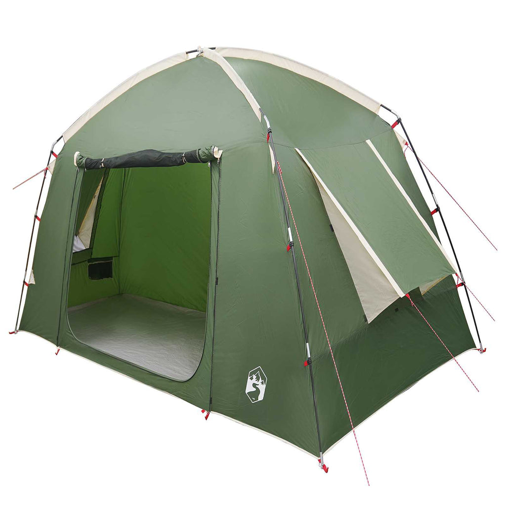 vidaXL Namiot domek z dachem zielony 210 x 210 x 138 cm Poliester