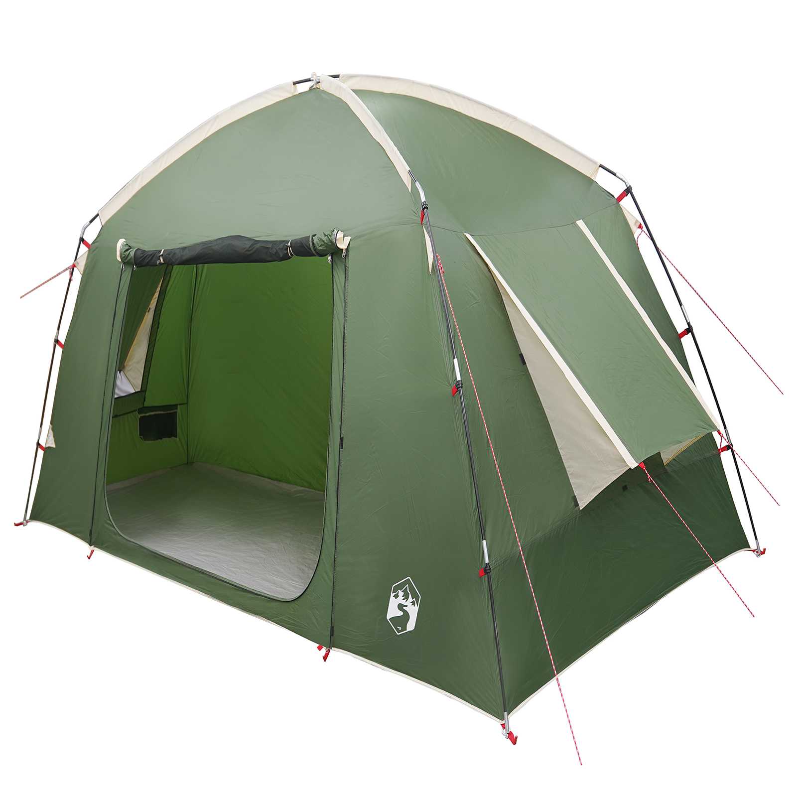 vidaXL Namiot domek z dachem zielony 210 x 210 x 138 cm Poliester