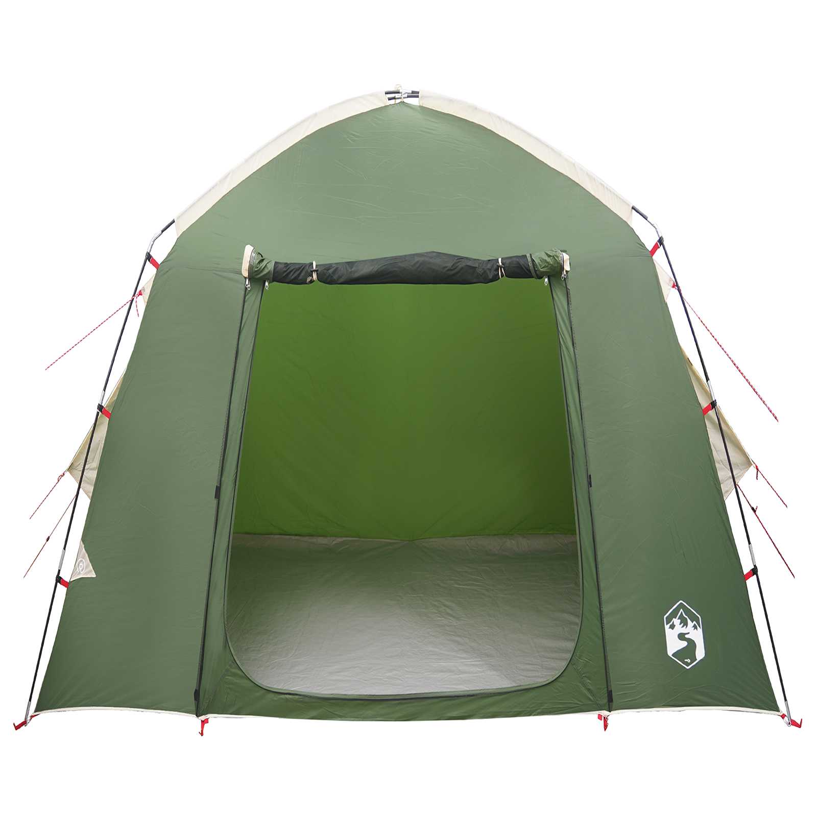 vidaXL Namiot domek z dachem zielony 210 x 210 x 138 cm Poliester