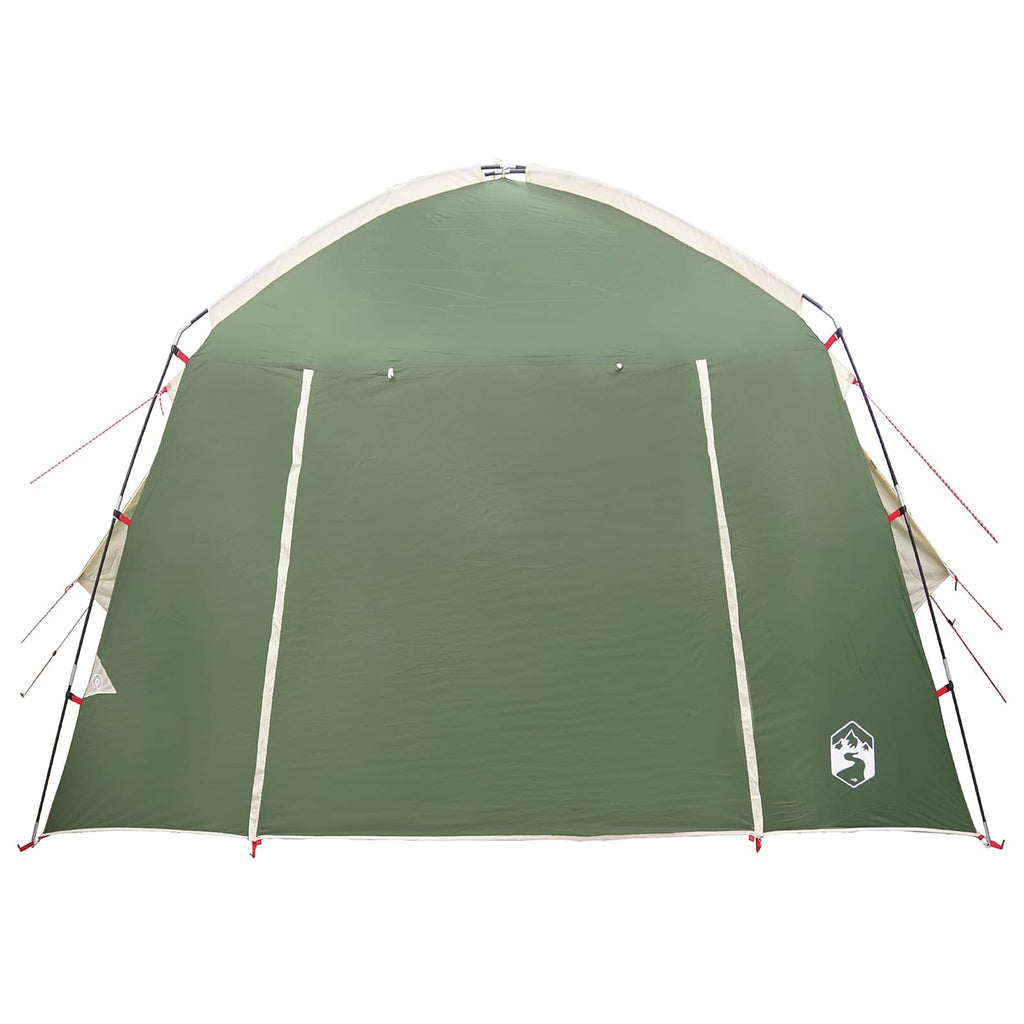 vidaXL Namiot domek z dachem zielony 210 x 210 x 138 cm Poliester