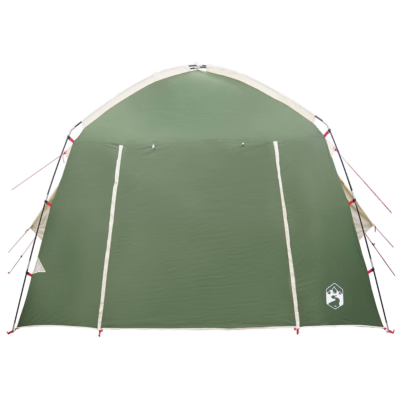 vidaXL Namiot domek z dachem zielony 210 x 210 x 138 cm Poliester