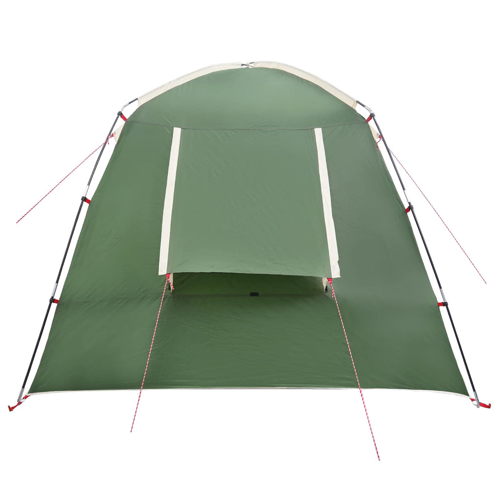 vidaXL Namiot domek z dachem zielony 210 x 210 x 138 cm Poliester