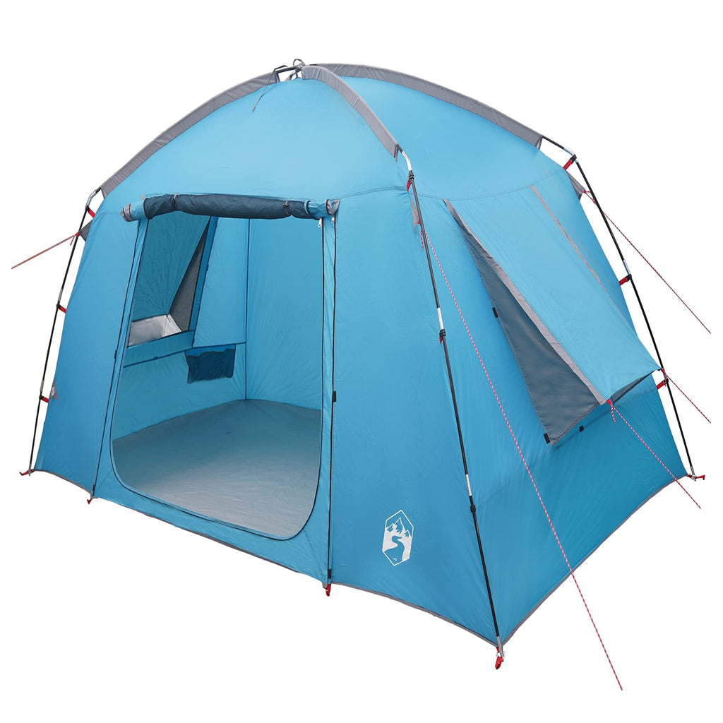 vidaXL Namiot domek z dachem niebieski 210 x 210 x 138 cm Poliester