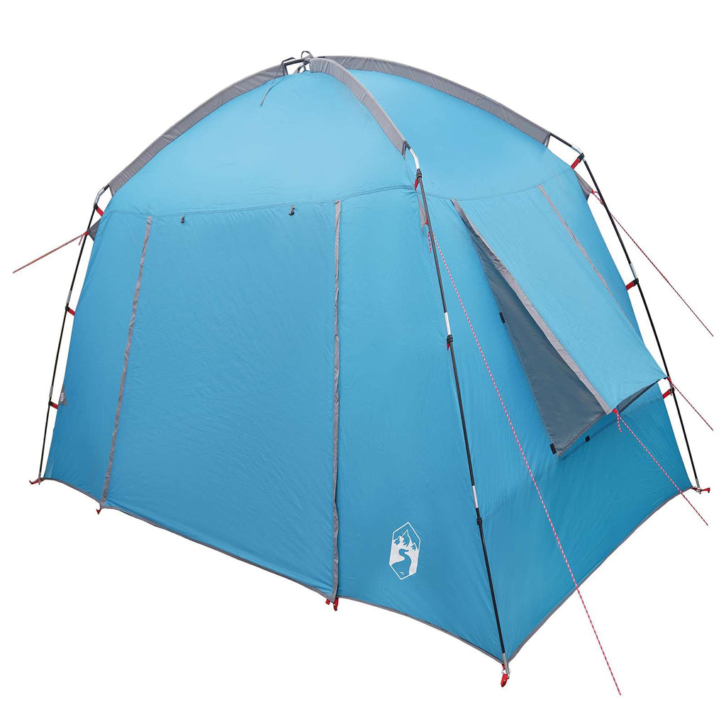 vidaXL Namiot domek z dachem niebieski 210 x 210 x 138 cm Poliester