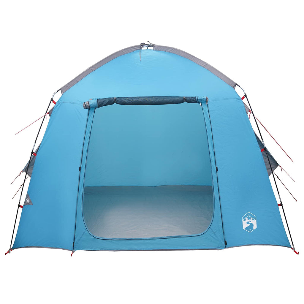 vidaXL Namiot domek z dachem niebieski 210 x 210 x 138 cm Poliester