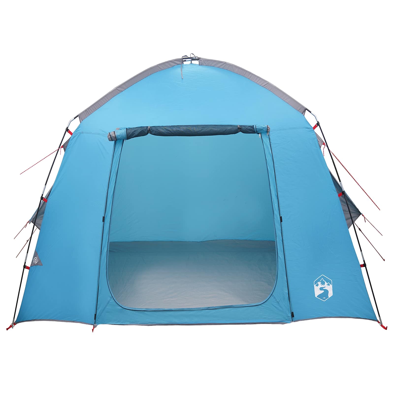 vidaXL Namiot domek z dachem niebieski 210 x 210 x 138 cm Poliester