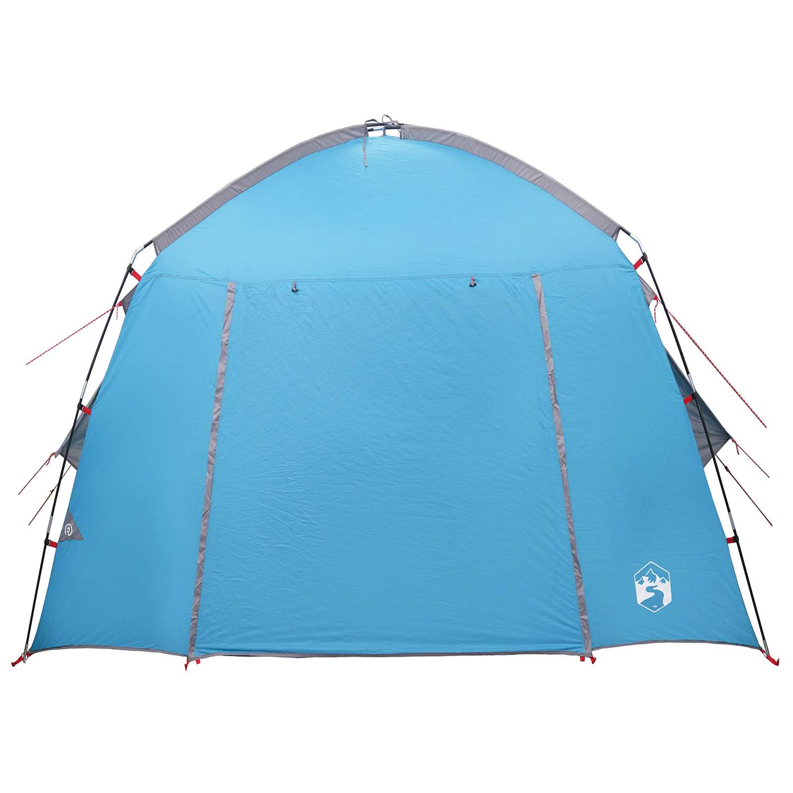 vidaXL Namiot domek z dachem niebieski 210 x 210 x 138 cm Poliester