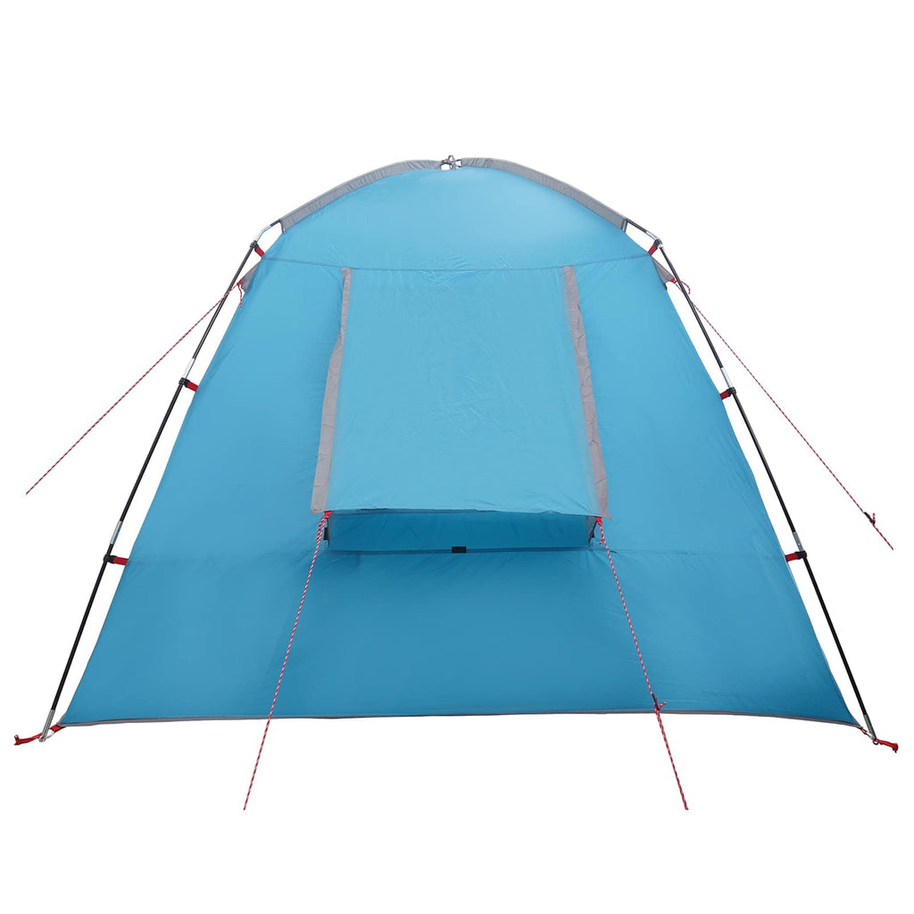 vidaXL Namiot domek z dachem niebieski 210 x 210 x 138 cm Poliester