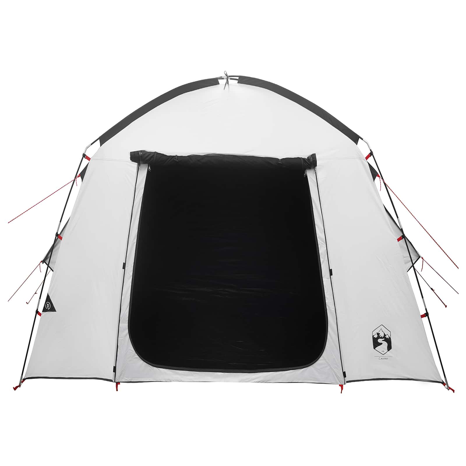 vidaXL Namiot domek Biały Blackout 210 x 210 x 138 cm Poliester