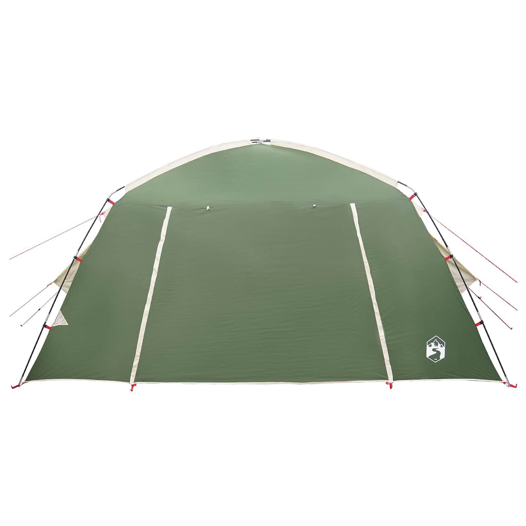 vidaXL Namiot domek z dachem zielony 300 x 210 x 156 cm Poliester