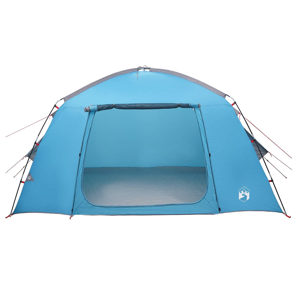 vidaXL Namiot domek z dachem niebieski 300 x 210 x 156 cm Poliester