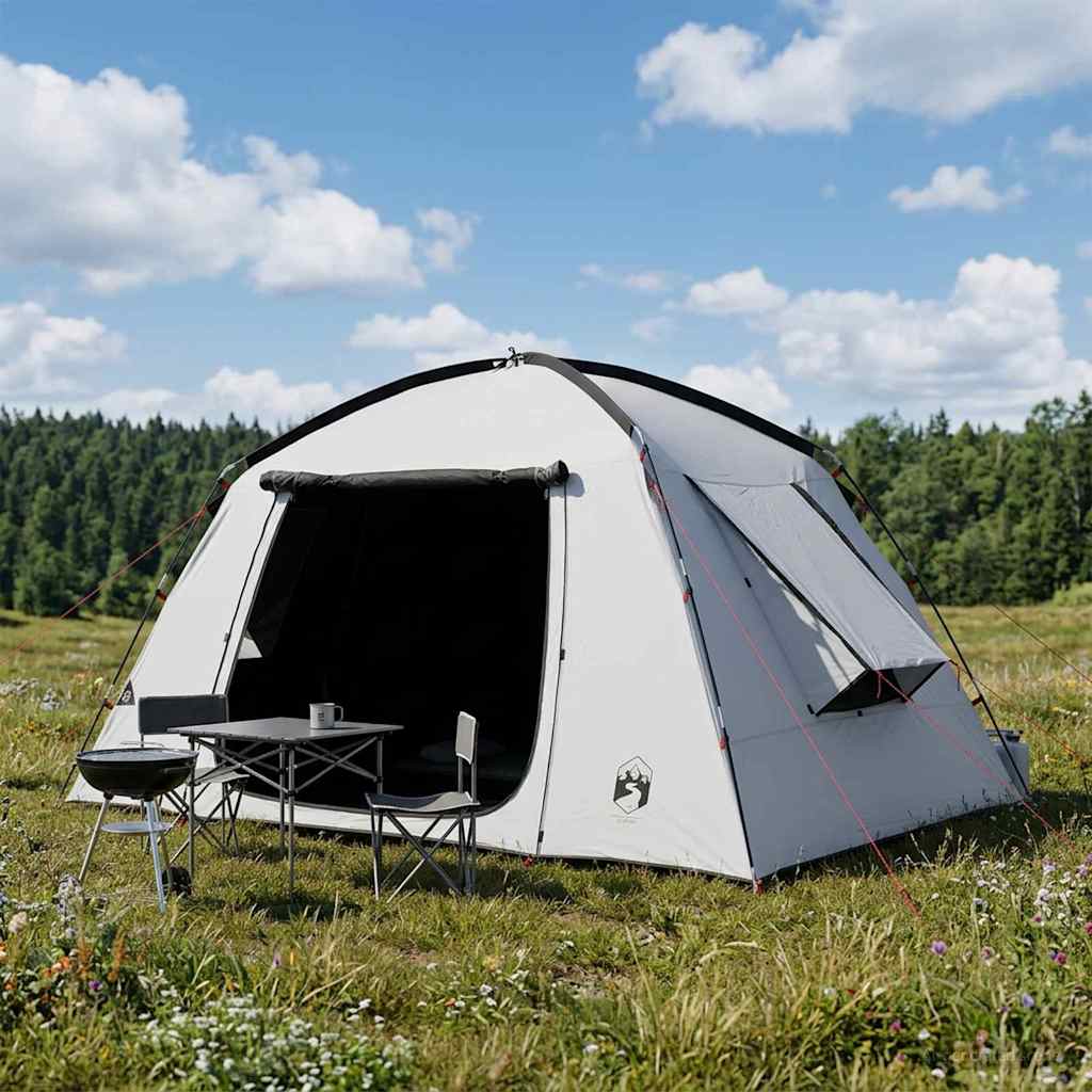 vidaXL Namiot domek Biały Blackout 300 x 210 x 156 cm Poliester