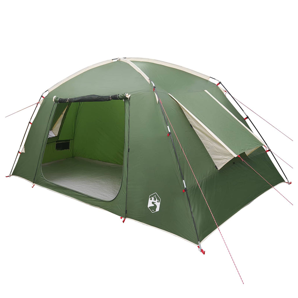 vidaXL Namiot domek z dachem zielony 400 x 210 x 180 cm Poliester