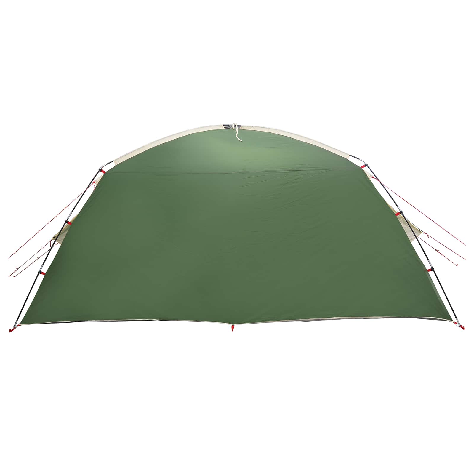 vidaXL Namiot domek z dachem zielony 400 x 210 x 180 cm Poliester