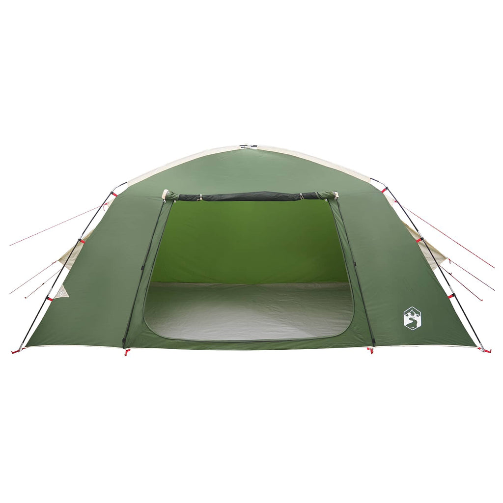vidaXL Namiot domek z dachem zielony 400 x 210 x 180 cm Poliester